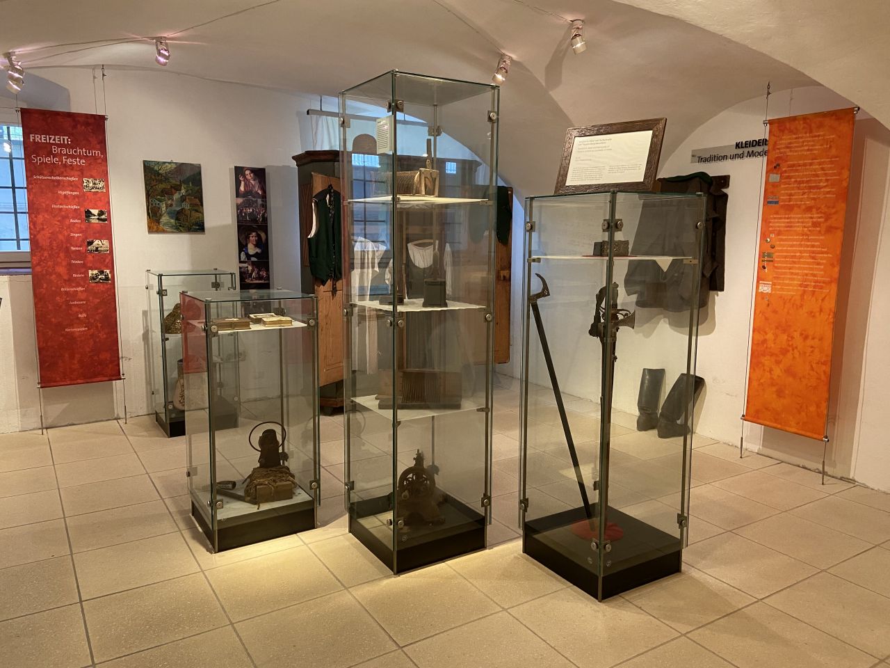 Blick in die Ausstellung